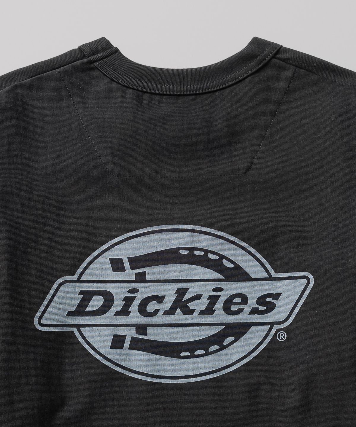 디키즈(DICKIES) 백 모노 로고 롱슬리브 Black