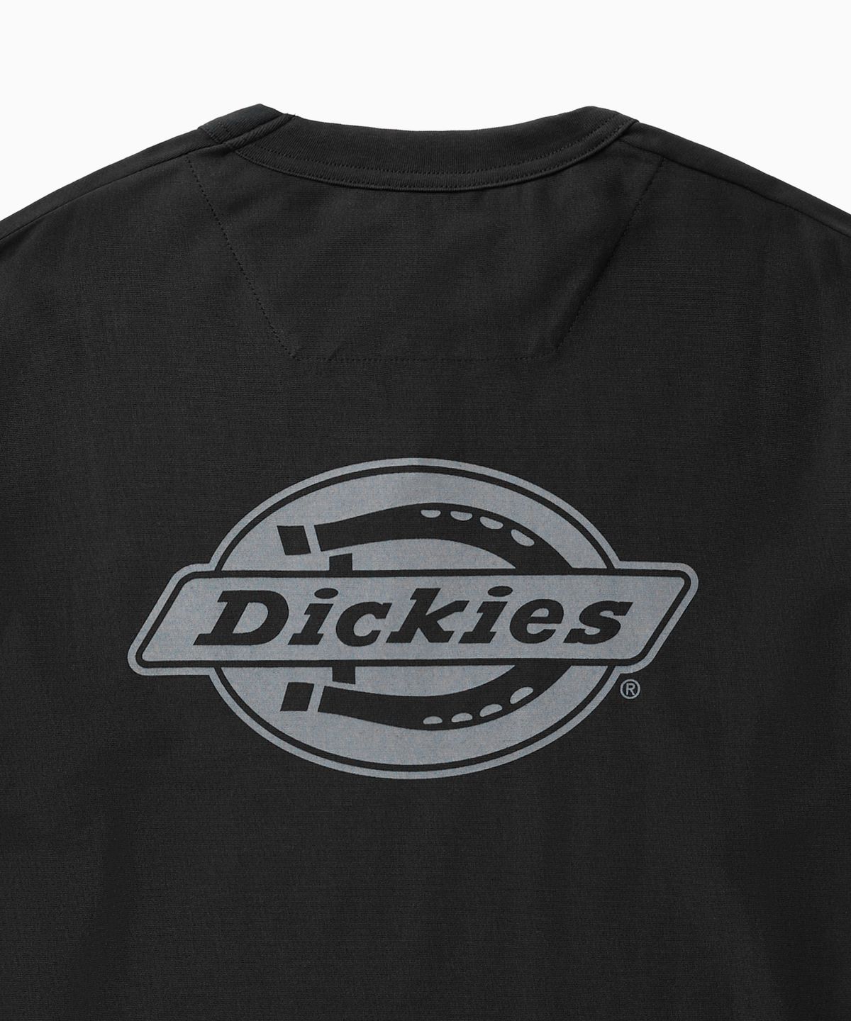 디키즈(DICKIES) 백 모노 로고 롱슬리브 Black