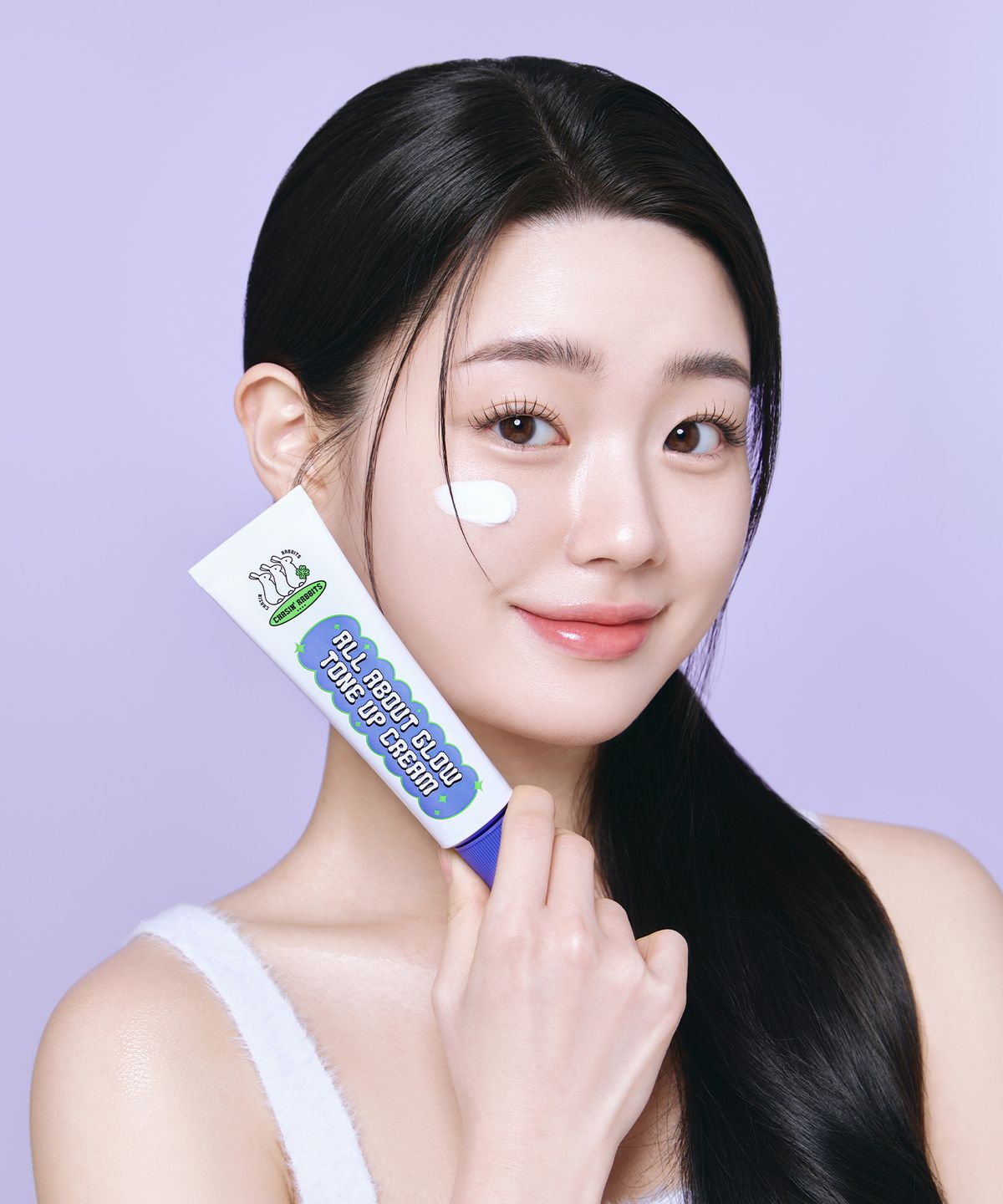 체이싱래빗(CHASIN RABBITS) [ Glow & Wash SET ] 애플잼 스크럽 폼 클렌저 + 올 어바웃 글로우 톤업 크림 2종 세트