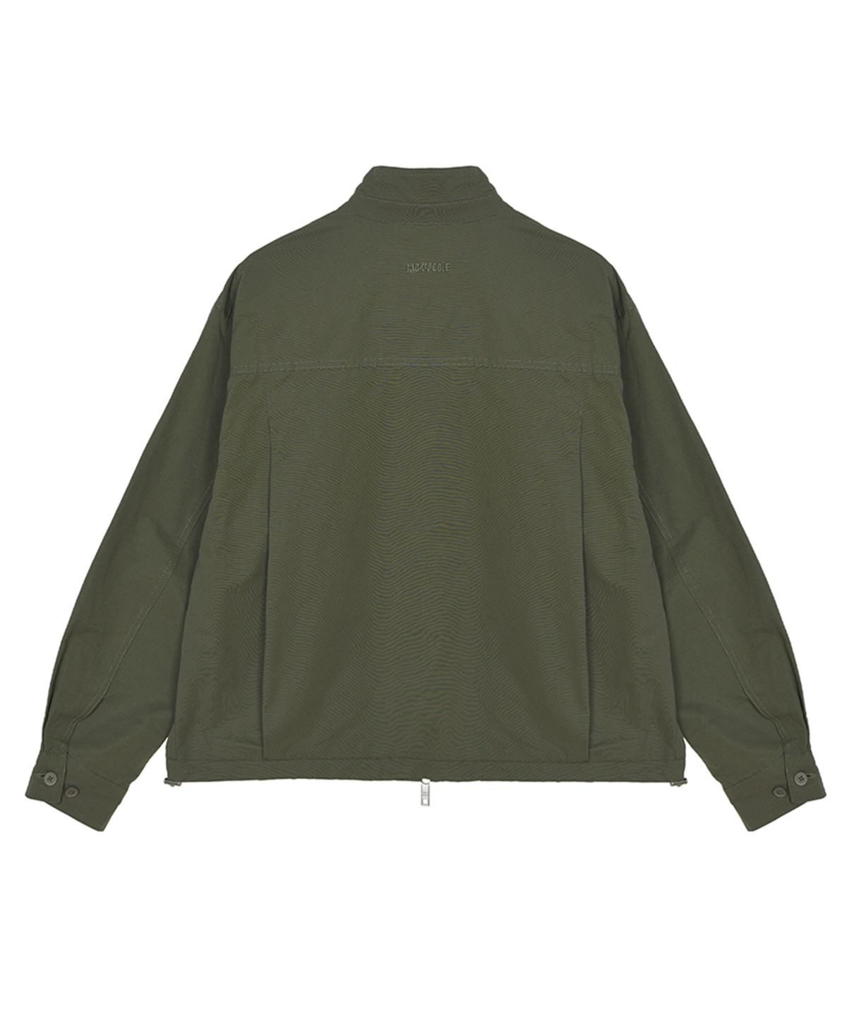 닉앤니콜(NICK&NICOLE) NICOLE TWO WAY WIND BARACUTA JUMPER_KHAKI