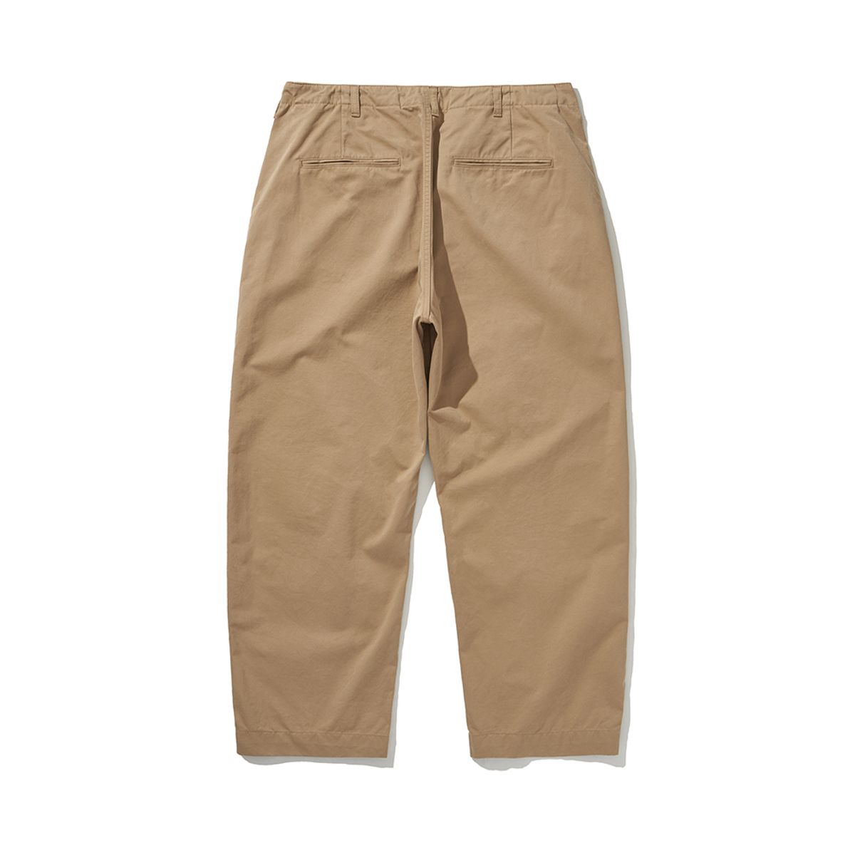 히즈핸더(HISHANDER) [O.F.C] OFFICER WIDE CHINO PANTS [Beige]