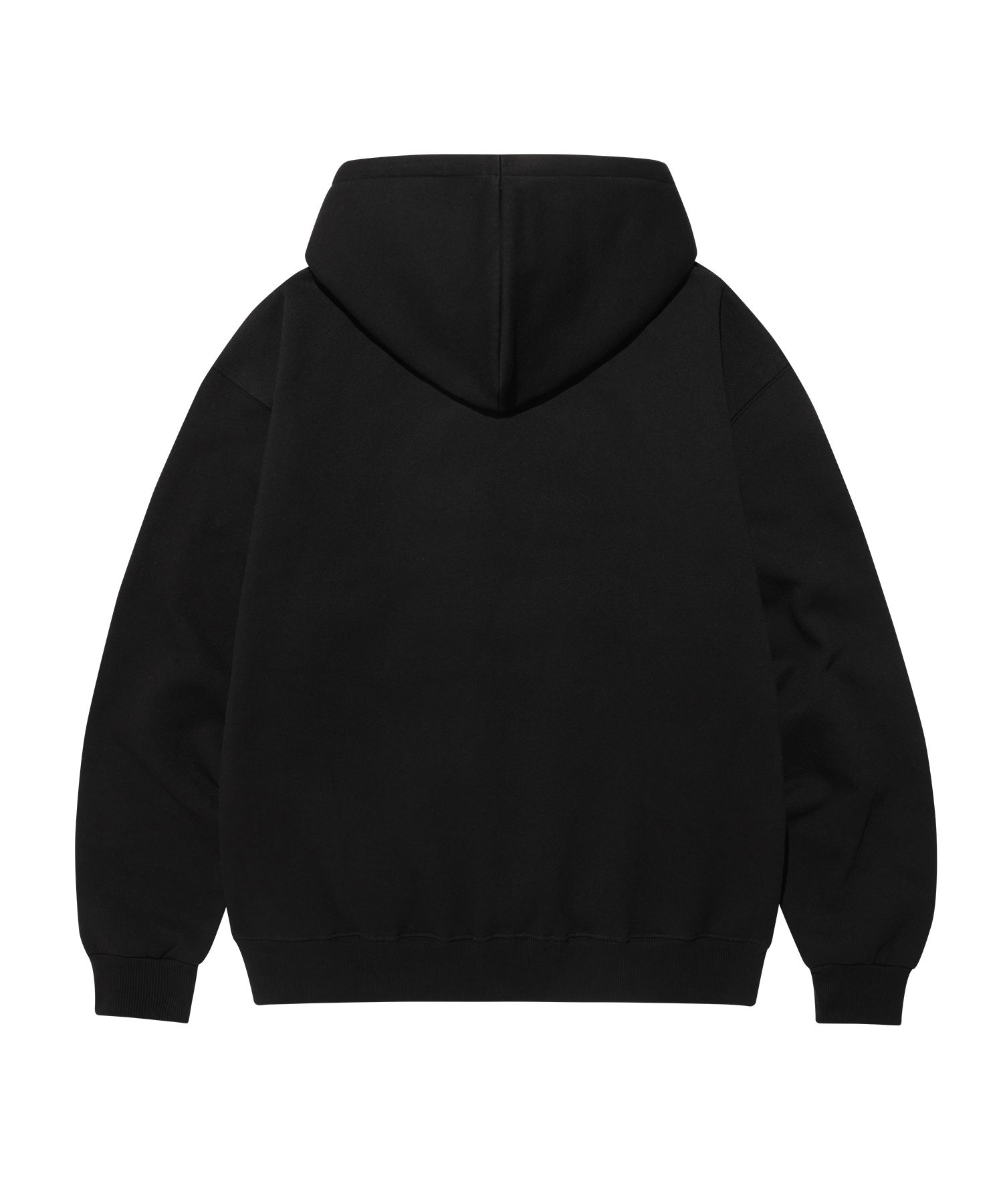 MUSINSA公式 | AMES-WORLDWIDE BIG TYPO HOODIE BLACK