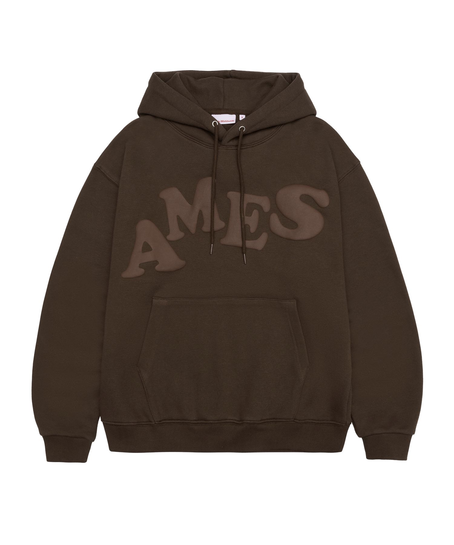MUSINSA | AMES-WORLDWIDE BIG TYPO HOODIE (6 colors)