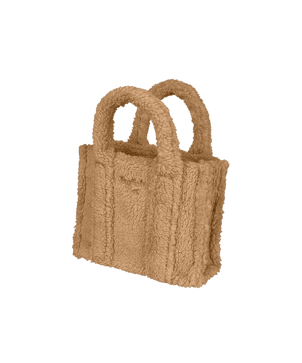 스튜디오앤파르크(STUDIO&PARC) Shearing Tote Bag_Brown