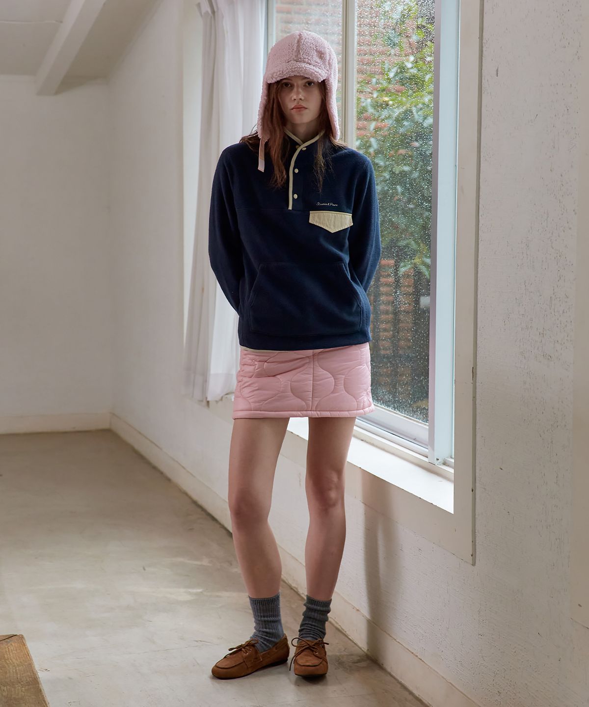 스튜디오앤파르크(STUDIO&PARC) Shearing Hat_Pink