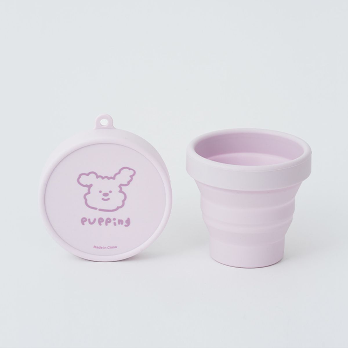 퍼핑(PUPPING) 강아지 휴대용 컵