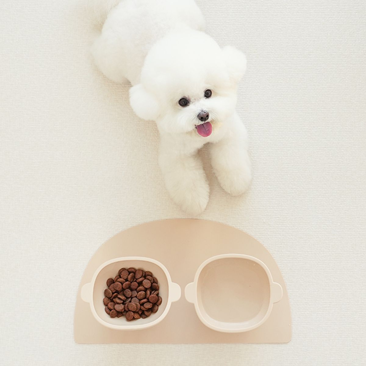 퍼핑(PUPPING) 강아지 실리콘 식기매트