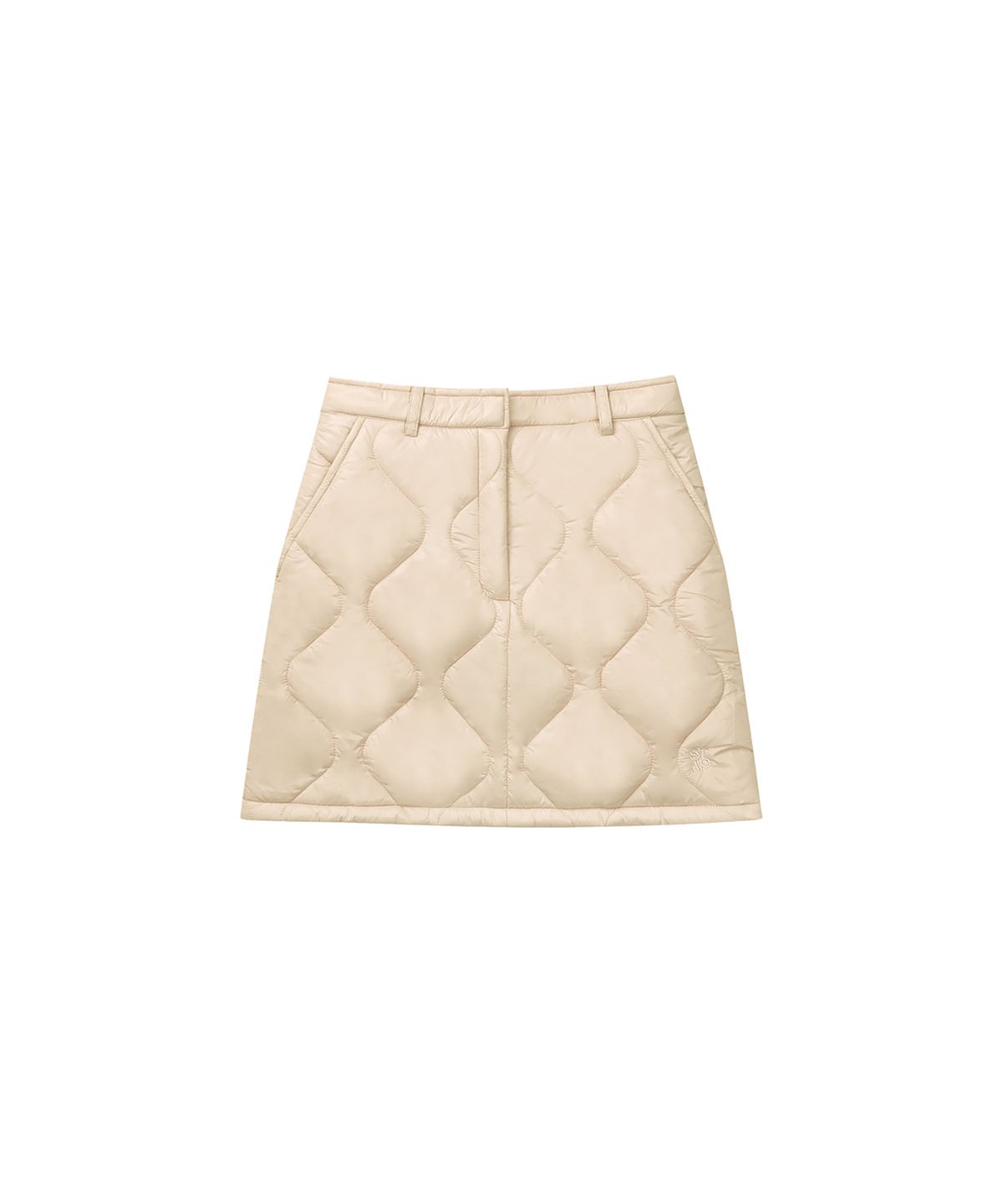 스튜디오앤파르크(STUDIO&PARC) Onion Quilting Padding Skirt_Ivory