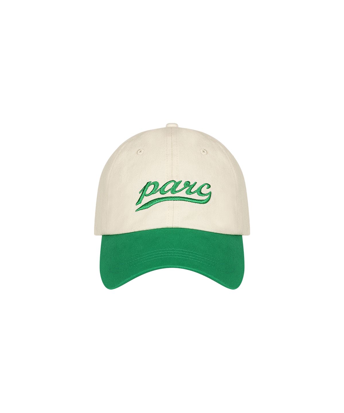 스튜디오앤파르크(STUDIO&PARC) Parc Color block Ball Cap_Green