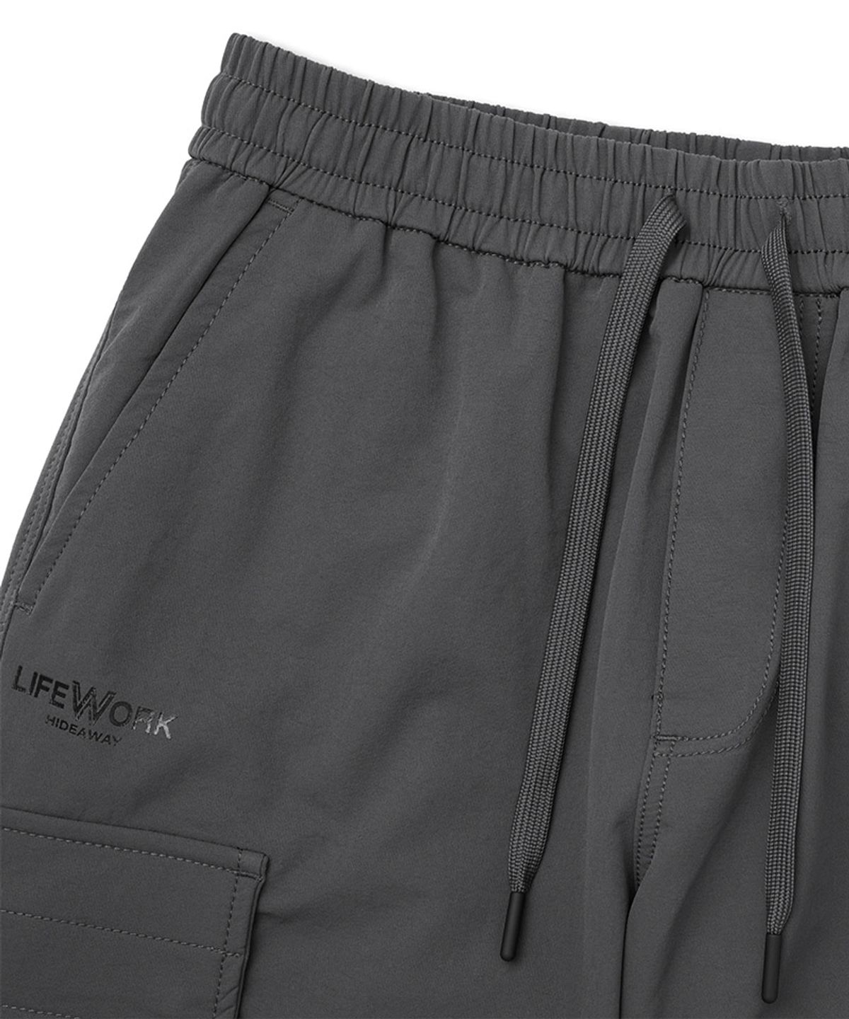 라이프워크(LIFEWORK) L1 로고 심플 조거팬츠