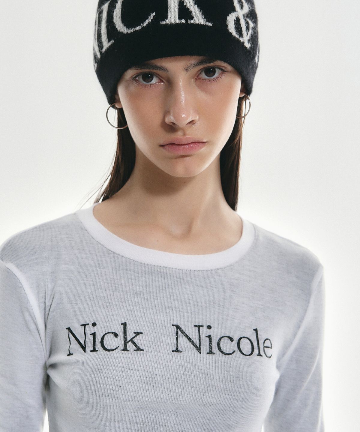 닉앤니콜(NICK&NICOLE) DOUBLE LAYERED LONG SLEEVE TOP_WHITE