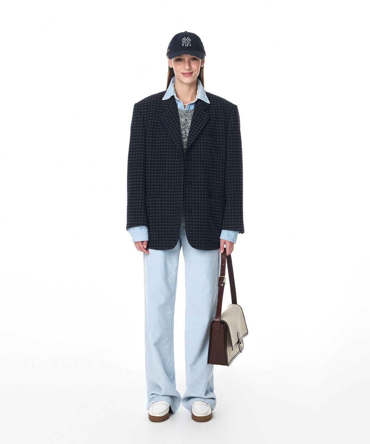 그로브(GROVE) PENNY CHECK JAKET (2COLOR)