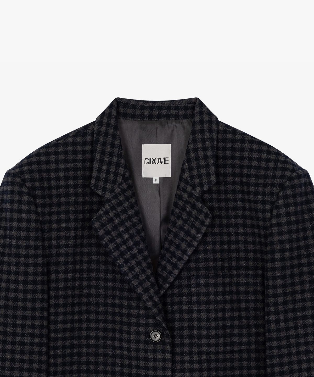 그로브(GROVE) PENNY CHECK JAKET (2COLOR)