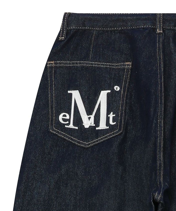 ☆韓国☆［MUCENT］MAXXI BACK POCKET BIG LOGO DENIM 2color MUSINSA | MUCENT Maxi Back Pocket Big Logo Denim Unisex (2