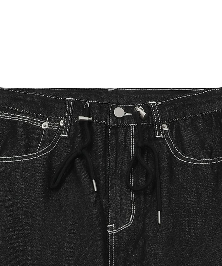 MUSINSA | MUCENT Maxi Back Pocket Big Logo Denim Unisex (2