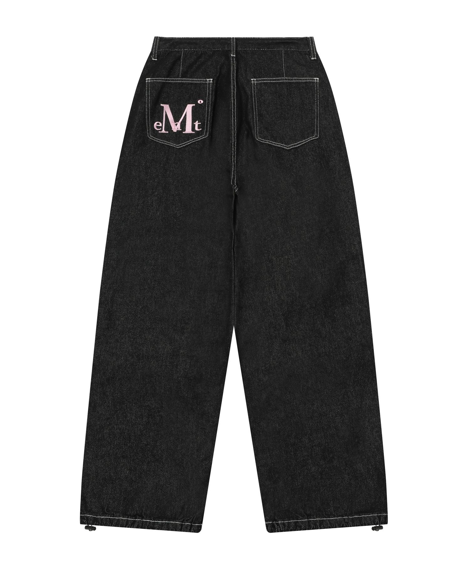 ★MUCENT★ Maxi Back Pocket Big Logo Denim Unisex 2 Colors P MUSINSA | MUCENT Maxi Back Pocket Big Logo Denim Unisex (2