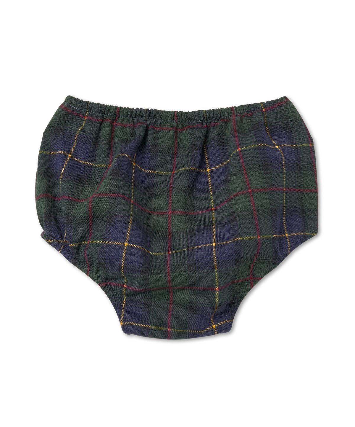 폴로 랄프 로렌 칠드런(POLO RALPH LAUREN CHILDREN) 플래드 스트레치 메시 폴로 드레스 앤 블루머-블랙