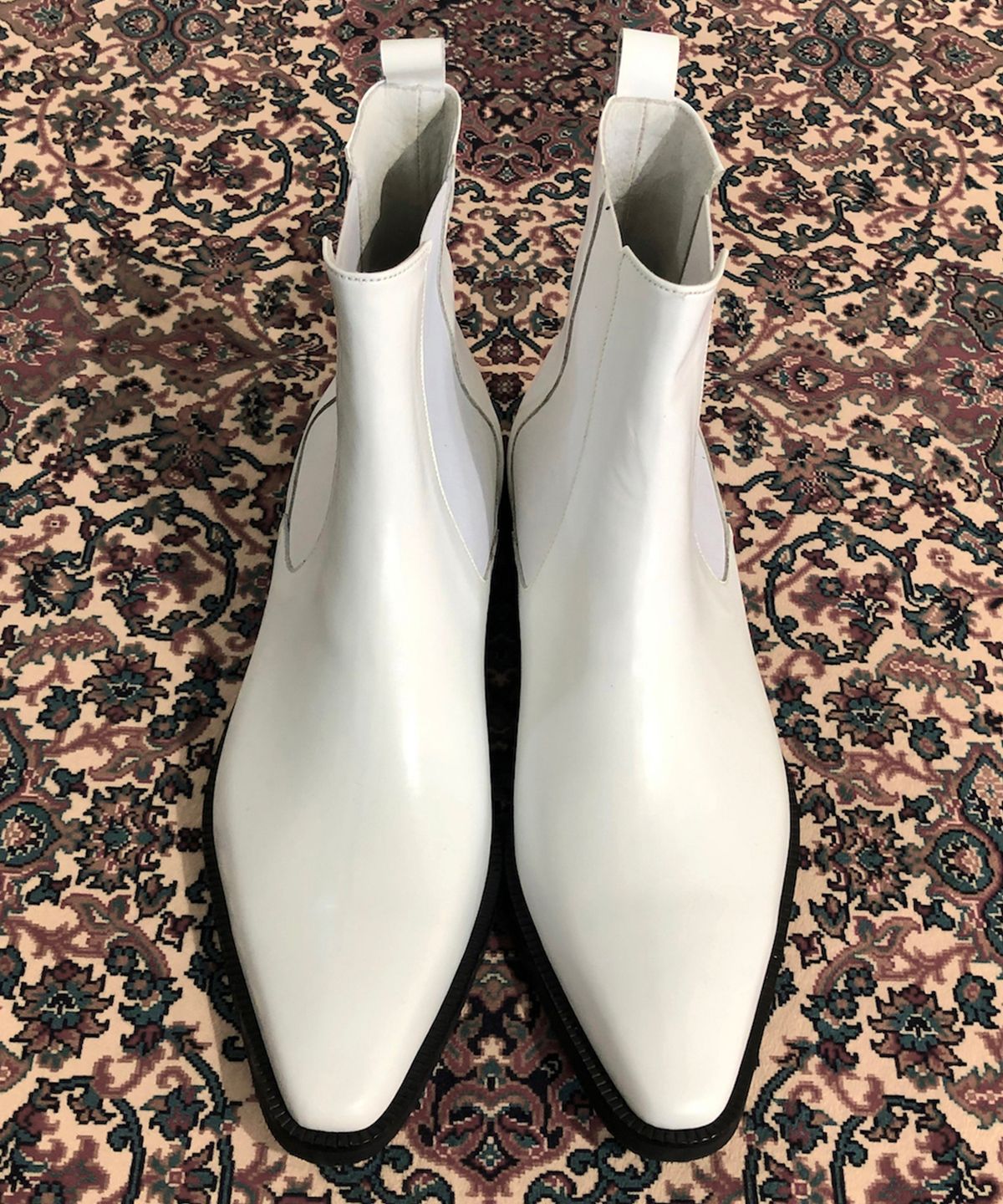 조앤슈(JOENSHOE) 헤리티지 첼시부츠 화이트