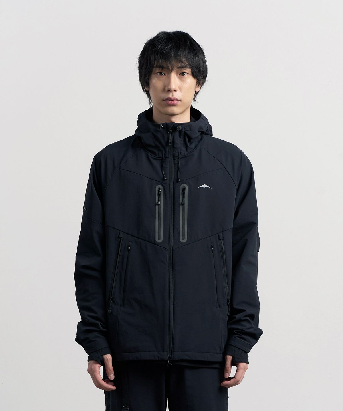 고요웨어(GOYOWEAR) 스펙터 더블 집 자켓 (블랙)