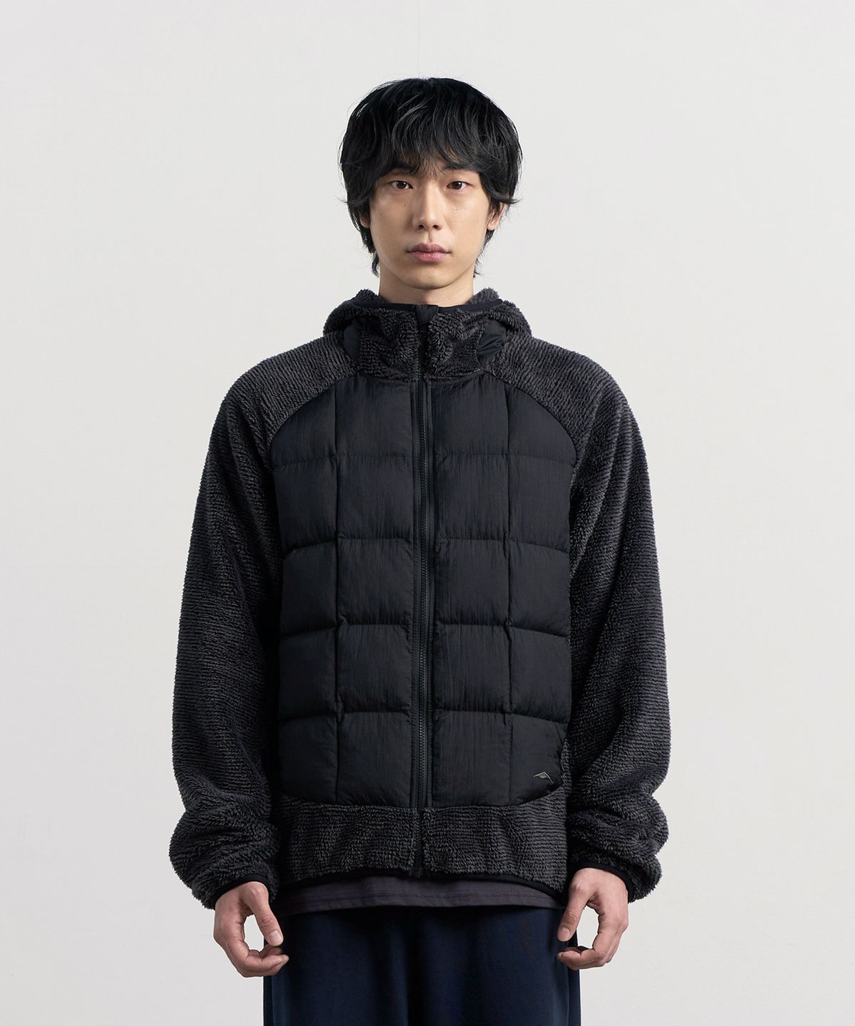 고요웨어(GOYOWEAR) 알로이 플리스 후디 자켓 (블랙)