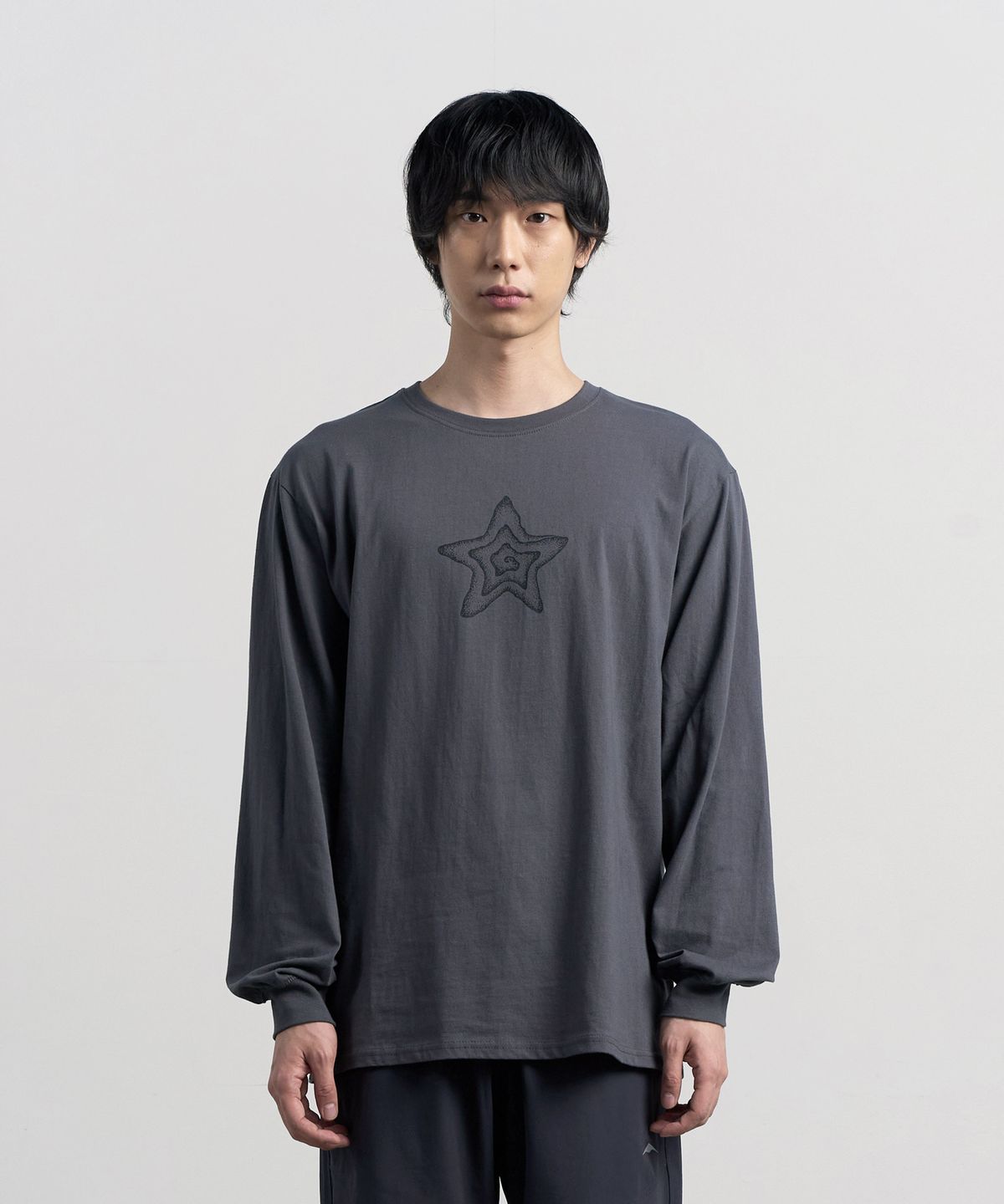 고요웨어(GOYOWEAR) 스타피쉬 티셔츠 (다크 그레이)