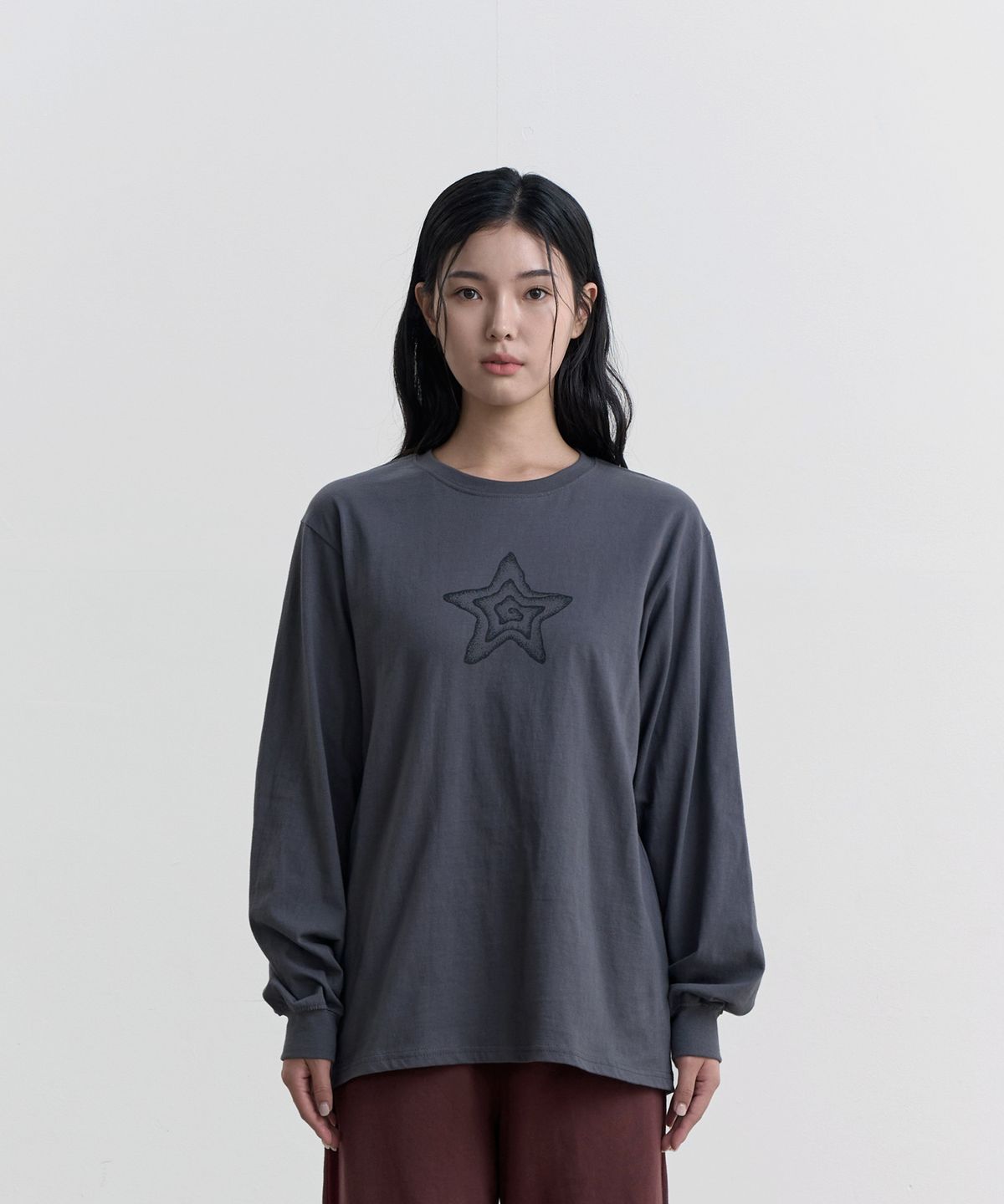 고요웨어(GOYOWEAR) 스타피쉬 티셔츠 (다크 그레이)