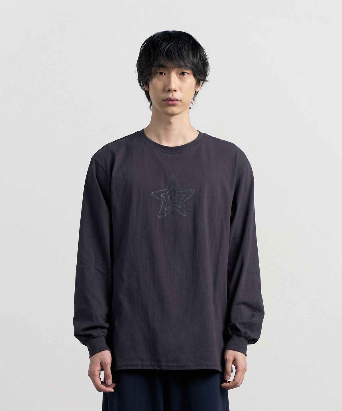 고요웨어(GOYOWEAR) 스타피쉬 티셔츠 (차콜)