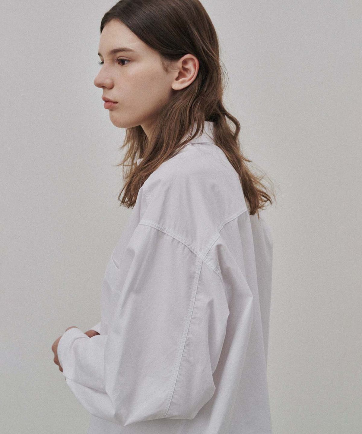 플라드주르(PLATDUJOUR) Standard Shirt (Ivory)