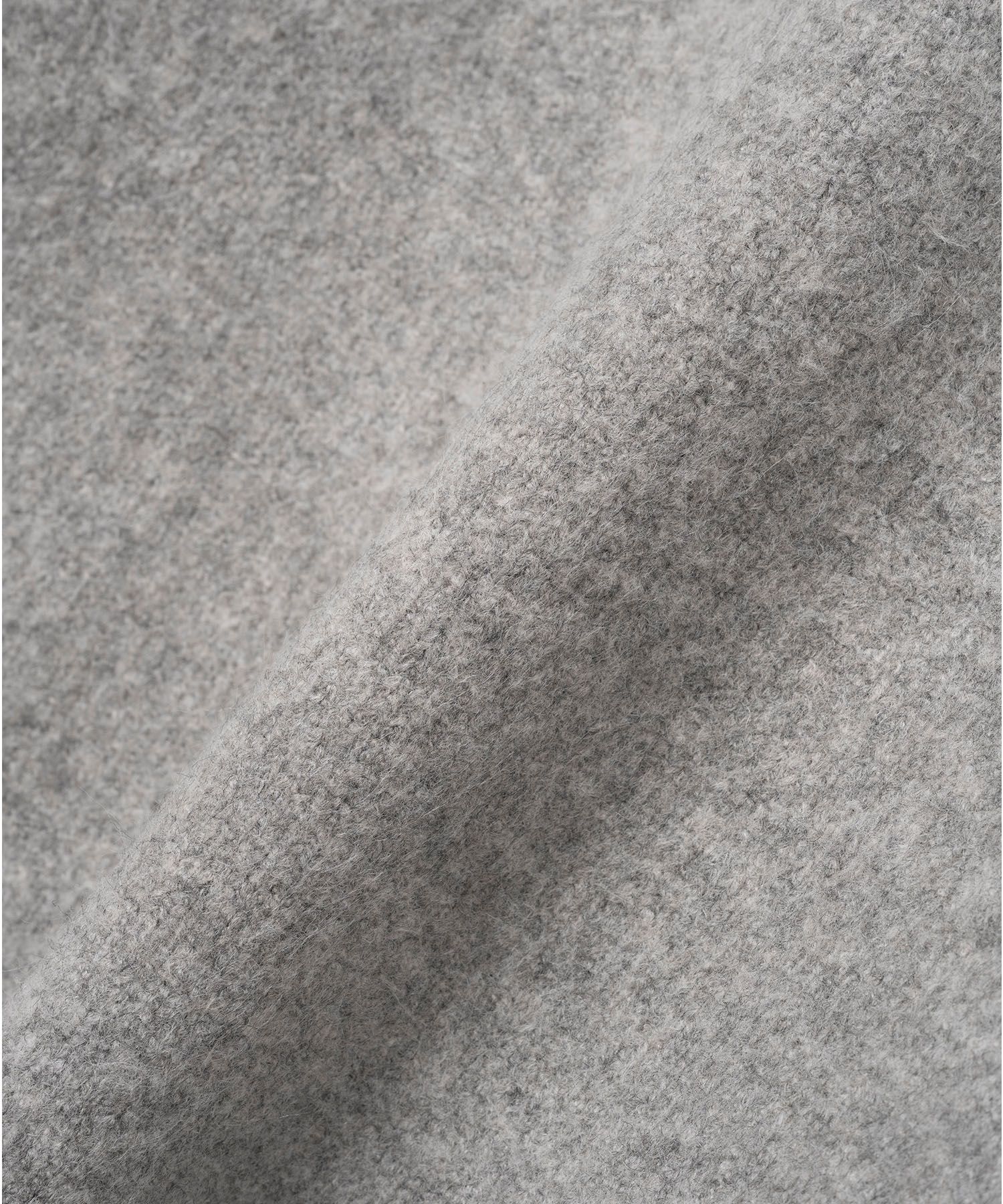 MUSINSA公式 | MILLO ARCHIVE Crop Silhouette Knit [Melange Gray]