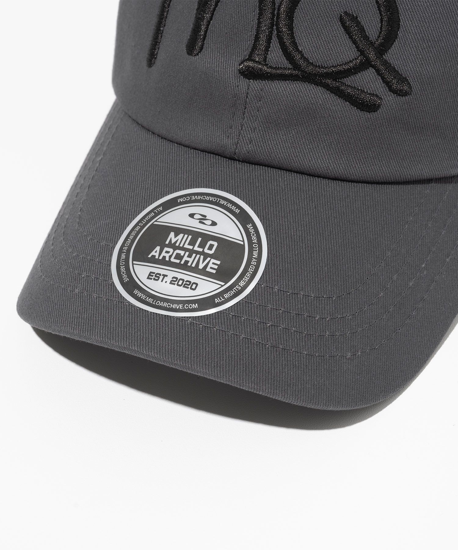 ●MILLO ARCHIVE● New Division Ball Cap Charcoal ML211 MUSINSA | MILLO ARCHIVE Dim Embo Ball Cap [Charcoal]