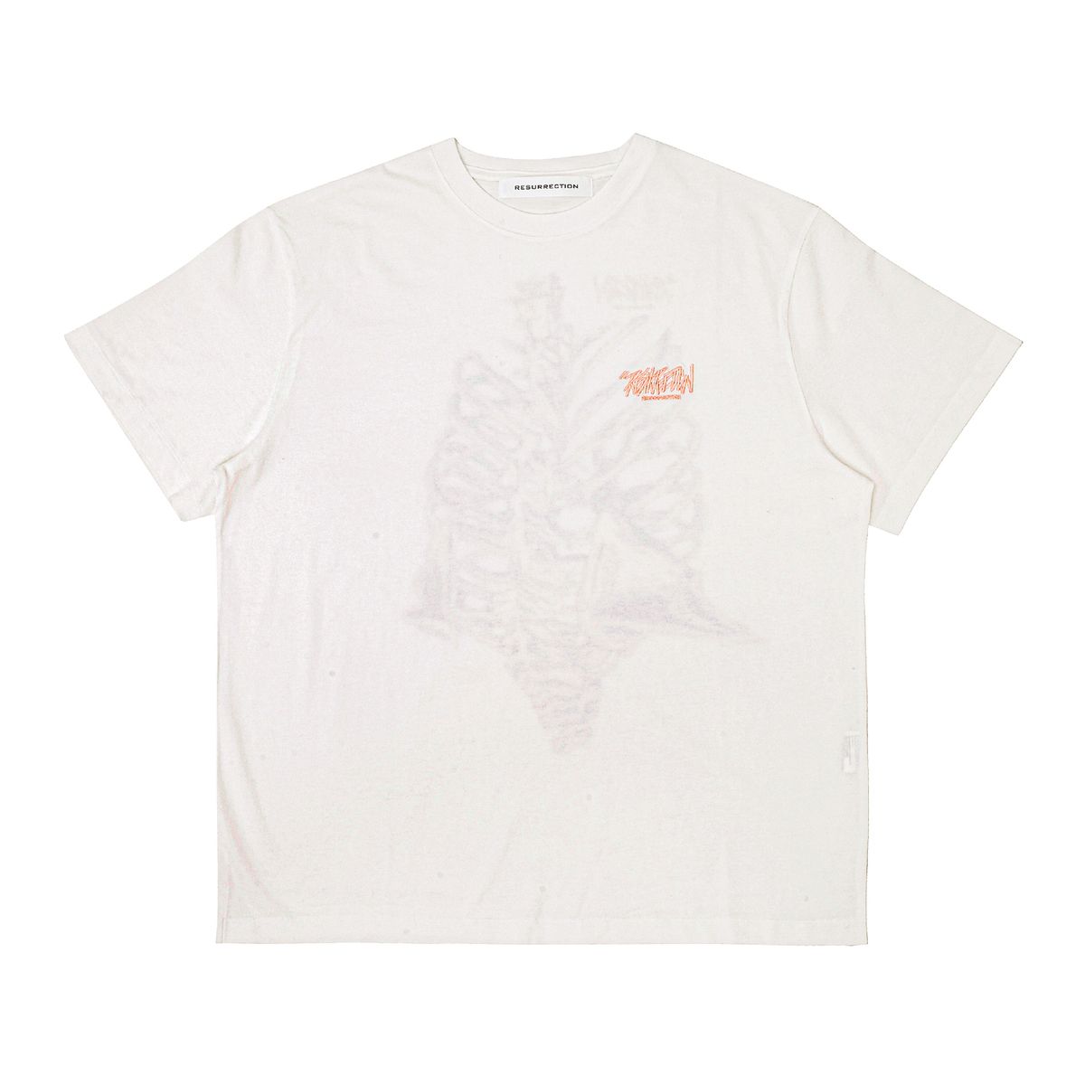 라드리미티드(RAD LIMITED) 본 티셔츠 화이트