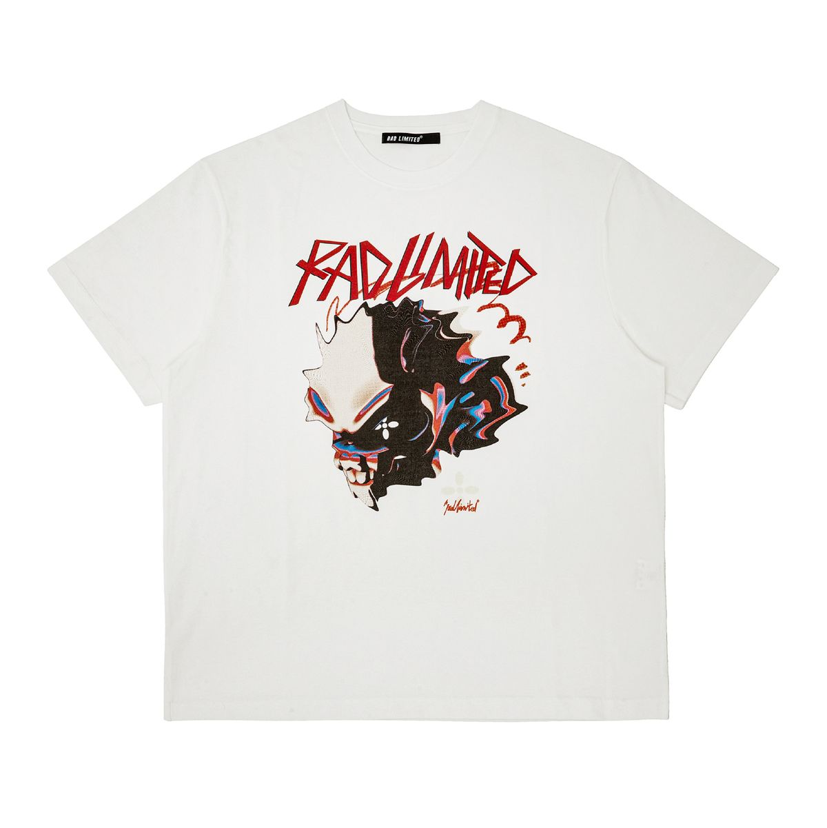 라드리미티드(RAD LIMITED) 본키 싱잉 티셔츠 블랙/화이트