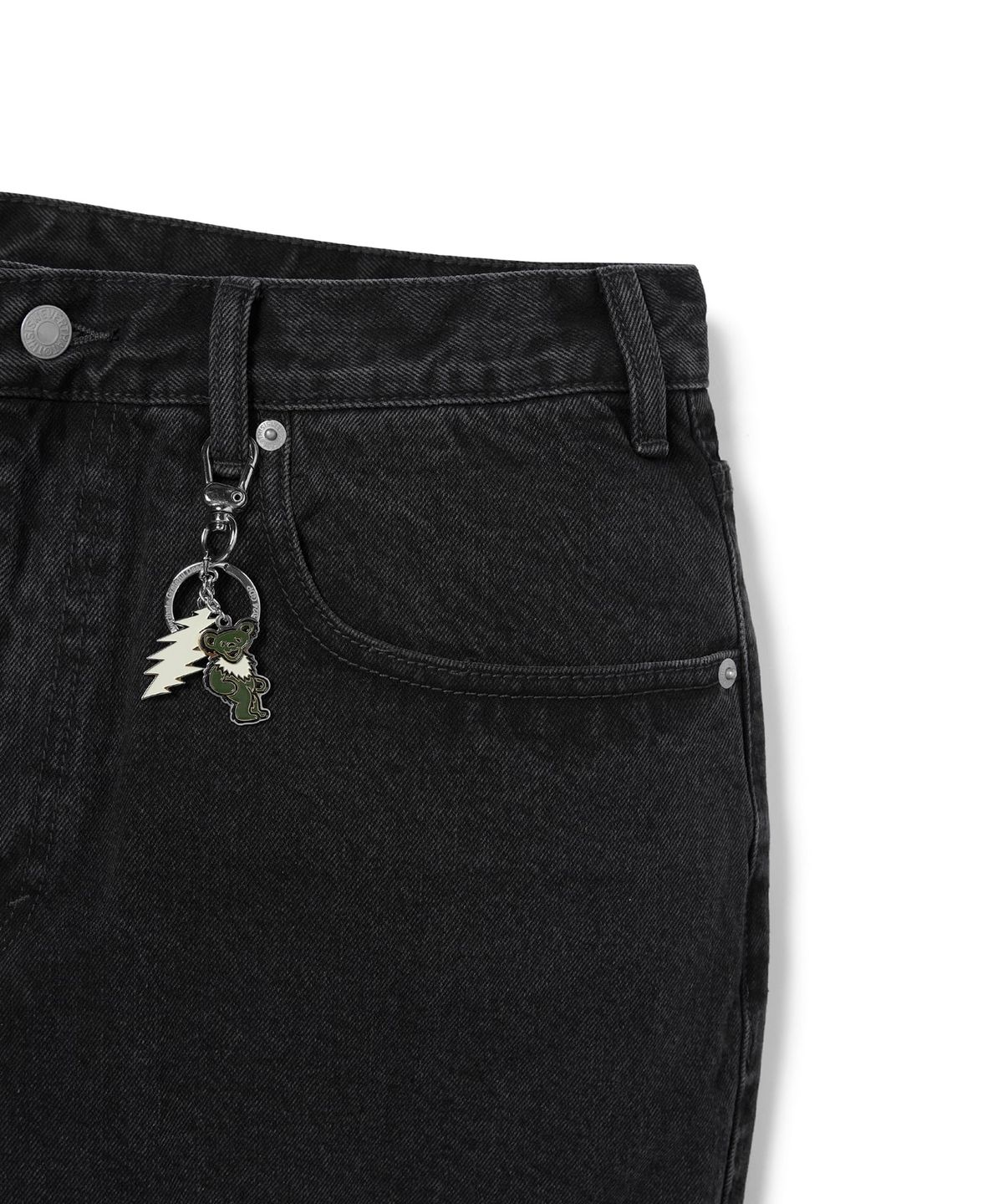 디스이즈네버댓(THISISNEVERTHAT) GD Lightning Relaxed Jeans Black
