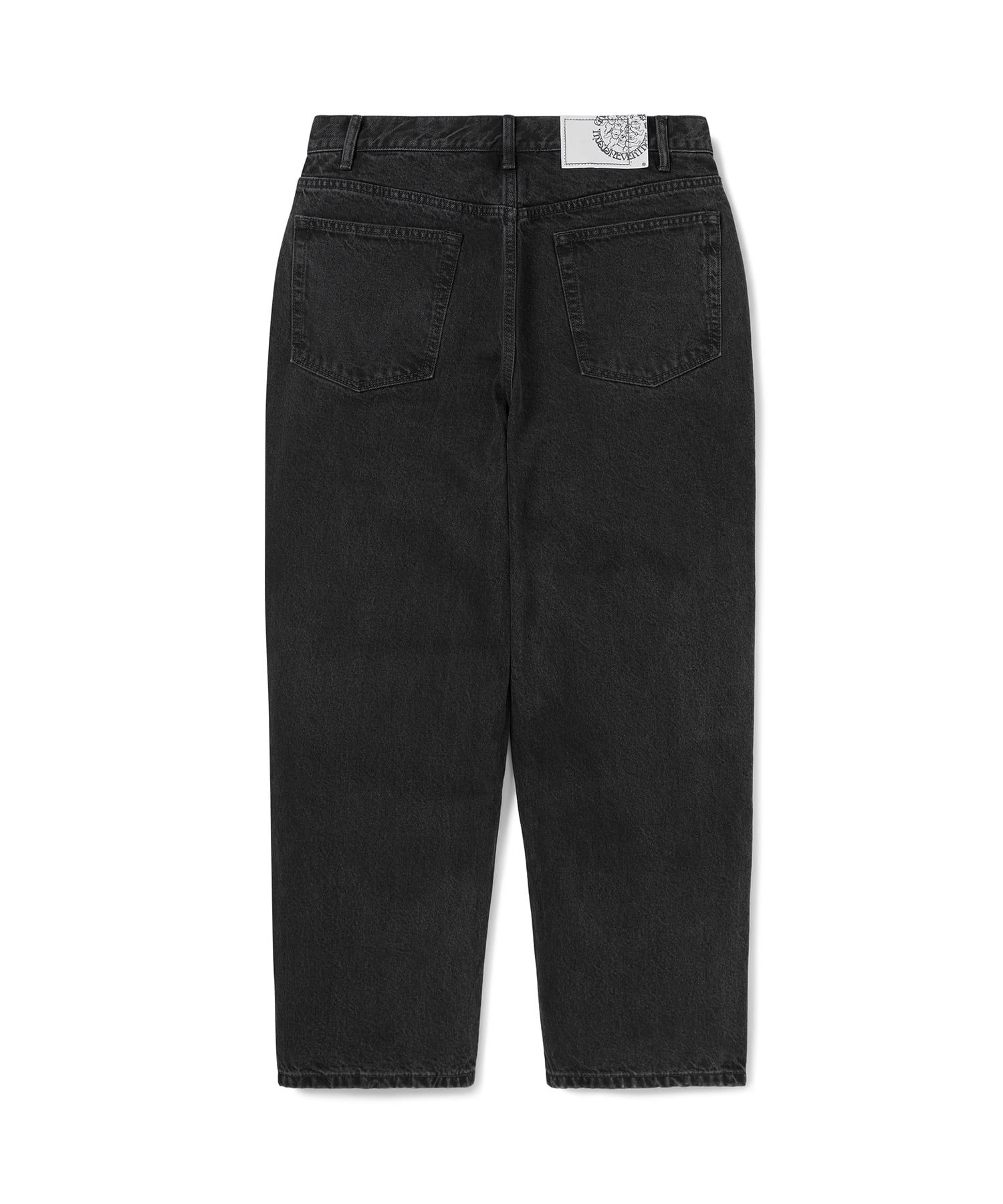 MUSINSA公式 | thisisneverthat® GD Lightning Relaxed Jeans Black