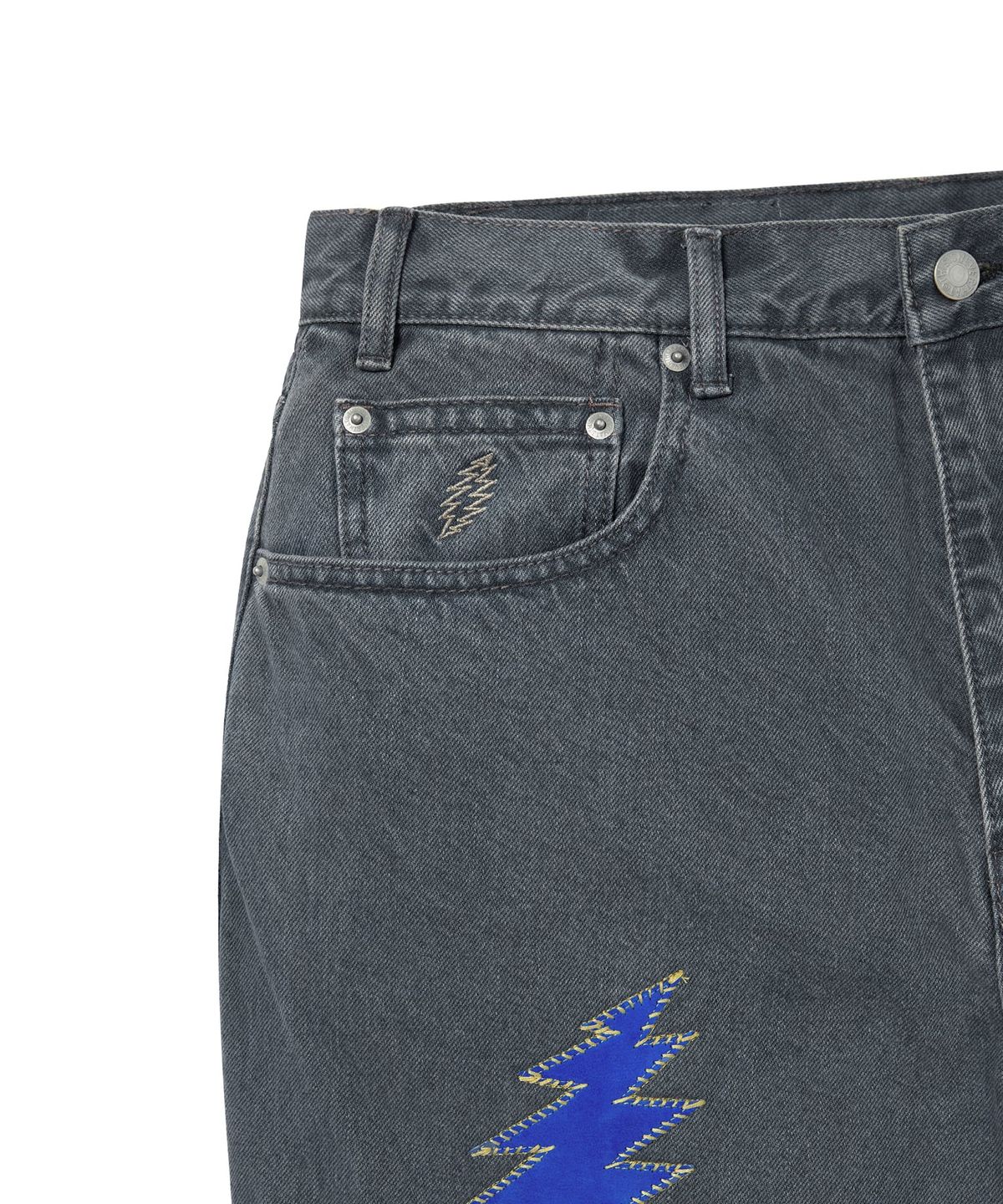 디스이즈네버댓(THISISNEVERTHAT) GD Lightning Relaxed Jeans Dusty Blue