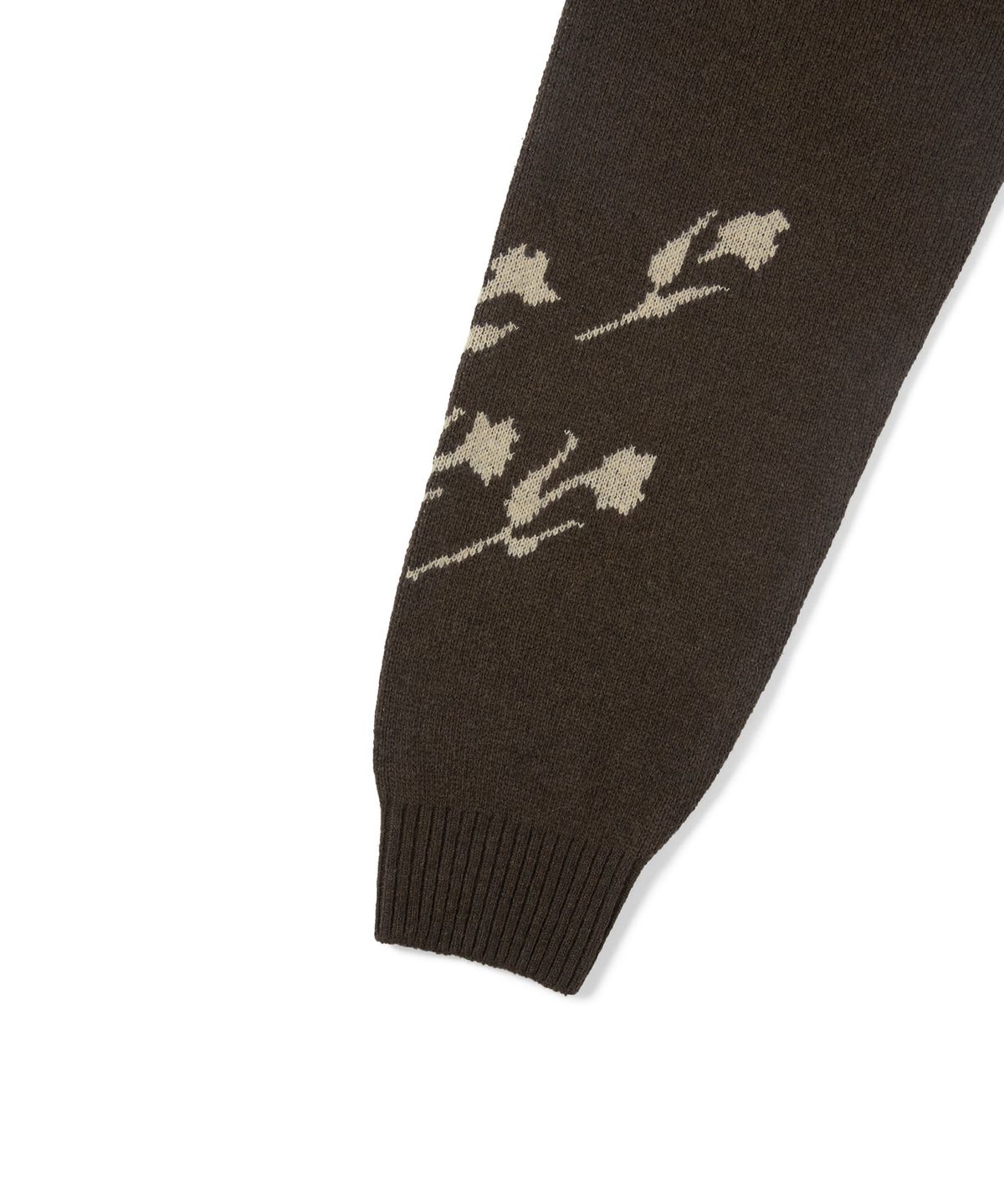 디스이즈네버댓(THISISNEVERTHAT) GD Iconography Knit Sweater Brown