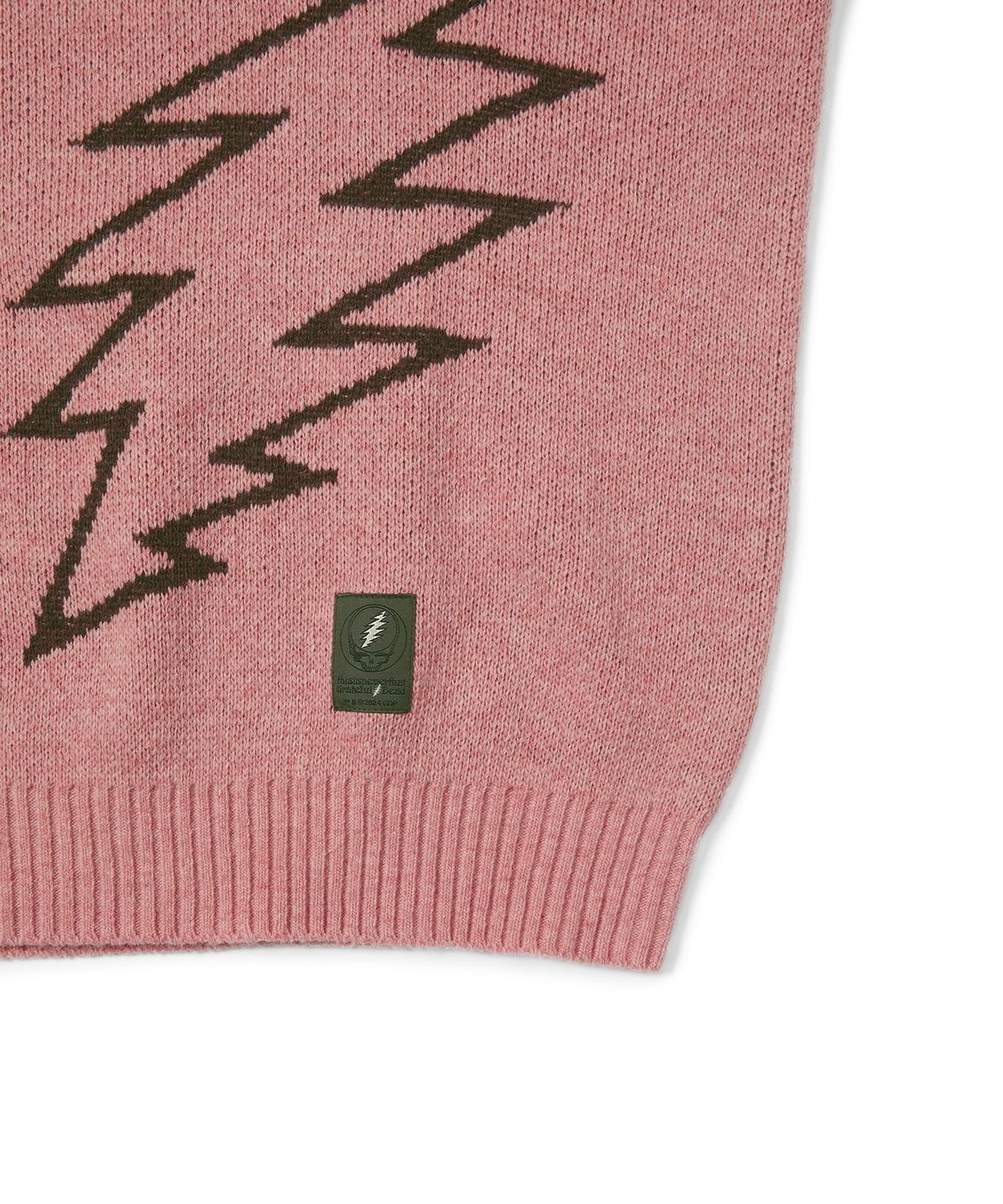 디스이즈네버댓(THISISNEVERTHAT) GD Iconography Knit Sweater Pink
