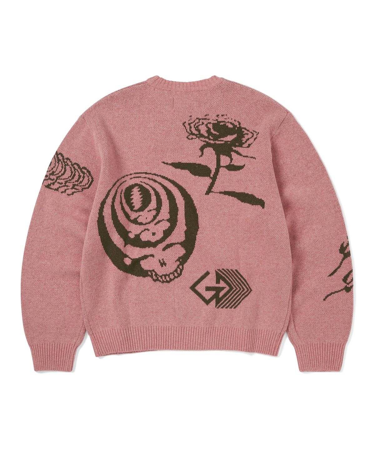 디스이즈네버댓(THISISNEVERTHAT) GD Iconography Knit Sweater Pink