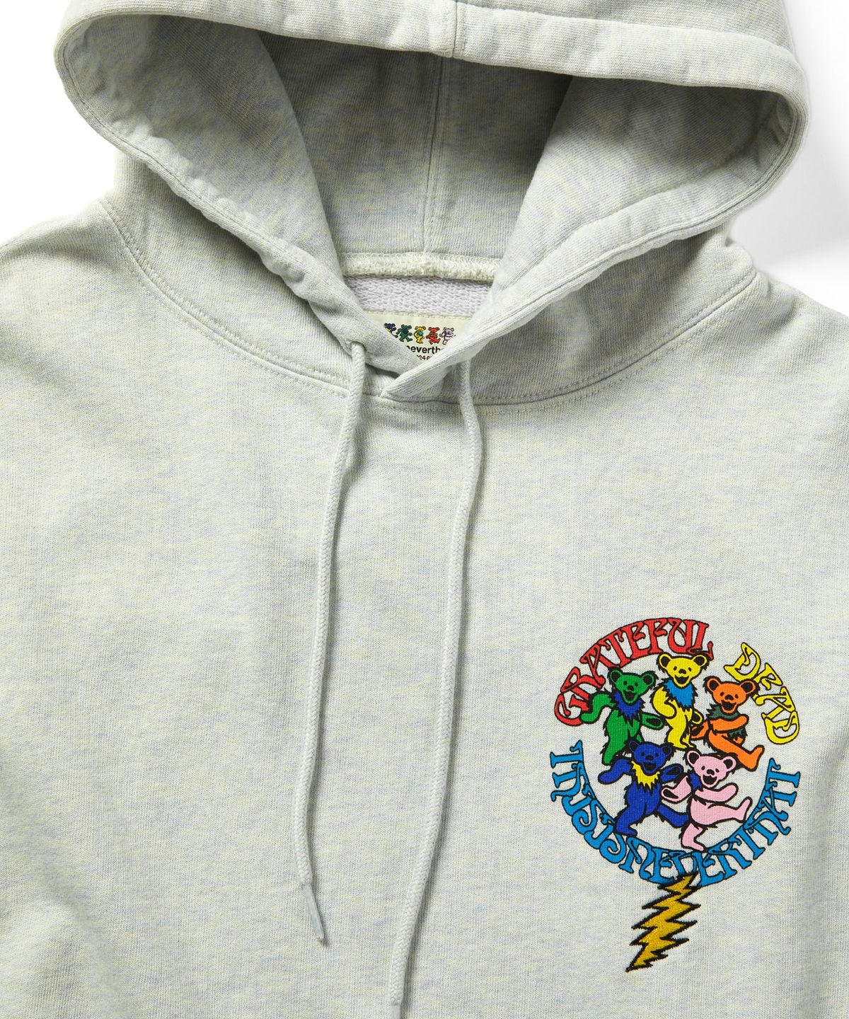디스이즈네버댓(THISISNEVERTHAT) GD Lightning Hoodie Blue Heather Grey