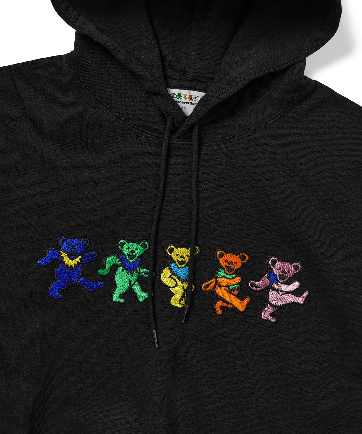 さらに100円引き◆thisisneverthat◆GD Dancing Bears Hoodie MUSINSA | thisisneverthat® GD Dancing Bears Hoodie Black