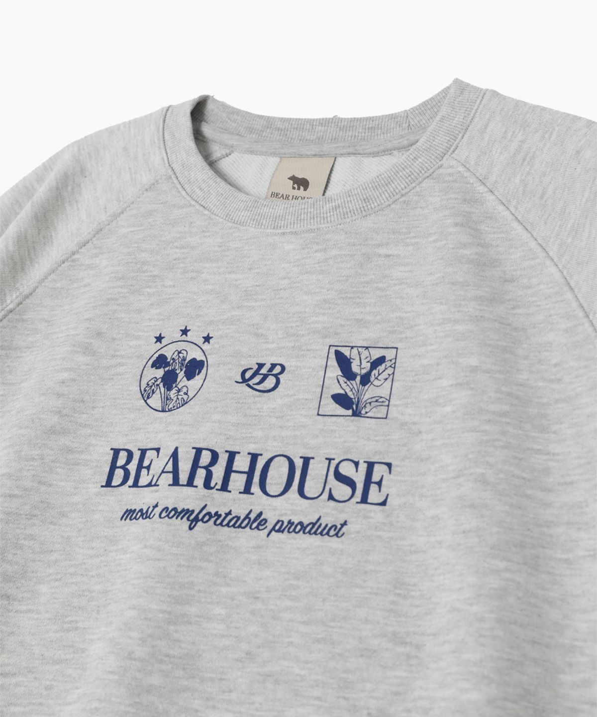 베어하우스(BEARHOUSE) W 코트니(Cotny) 숏 스웻_MG