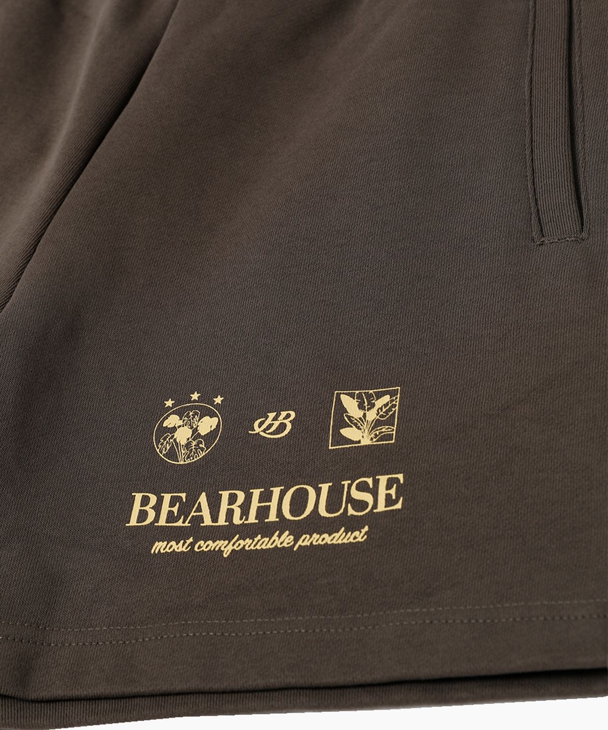 베어하우스(BEARHOUSE) W 코트니(Cotny) 스웻 쇼츠_KH