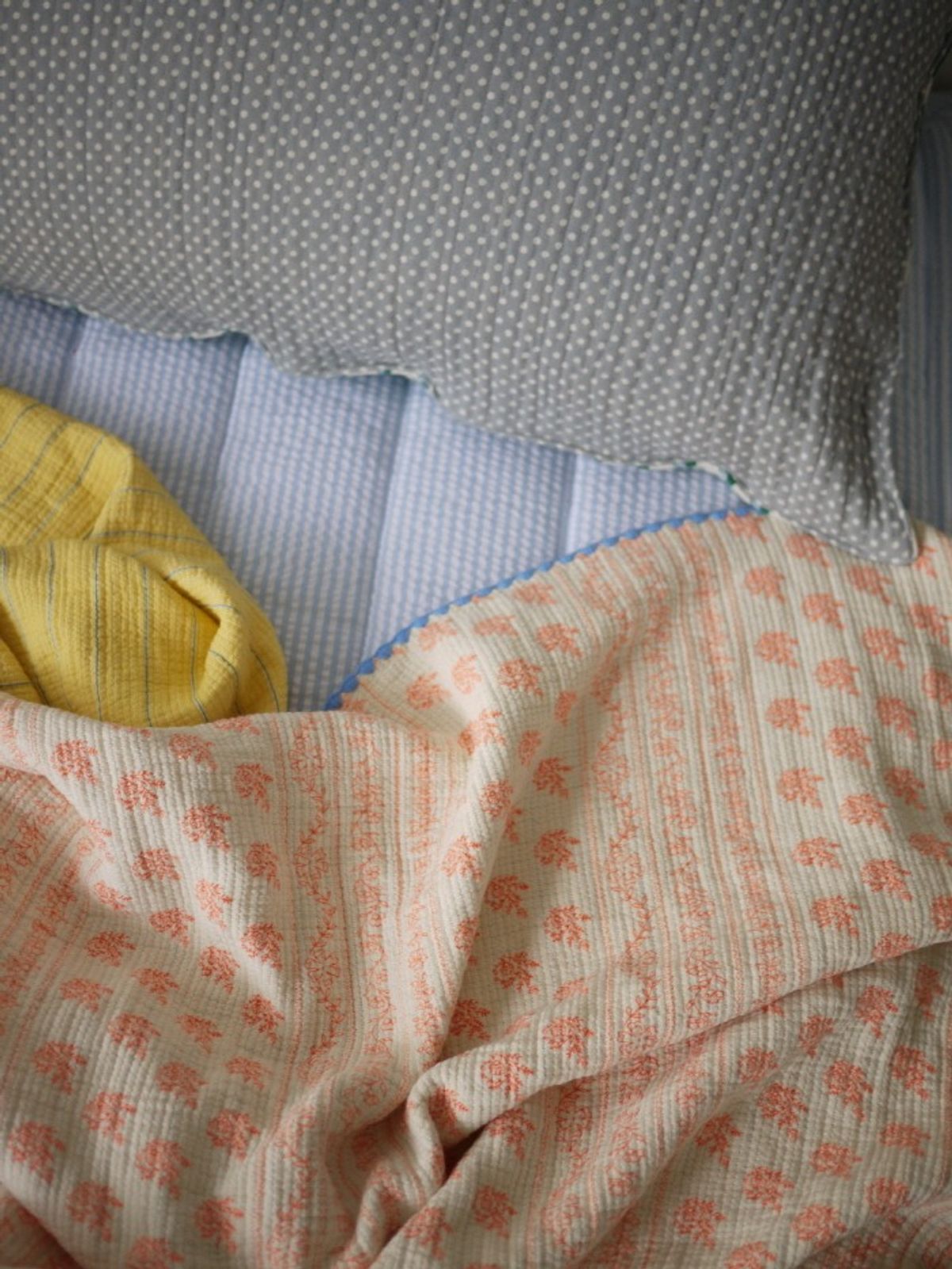 봄봄패브릭스(BOMBOM FABRICS) 3중 면거즈 블랭킷 여름이불