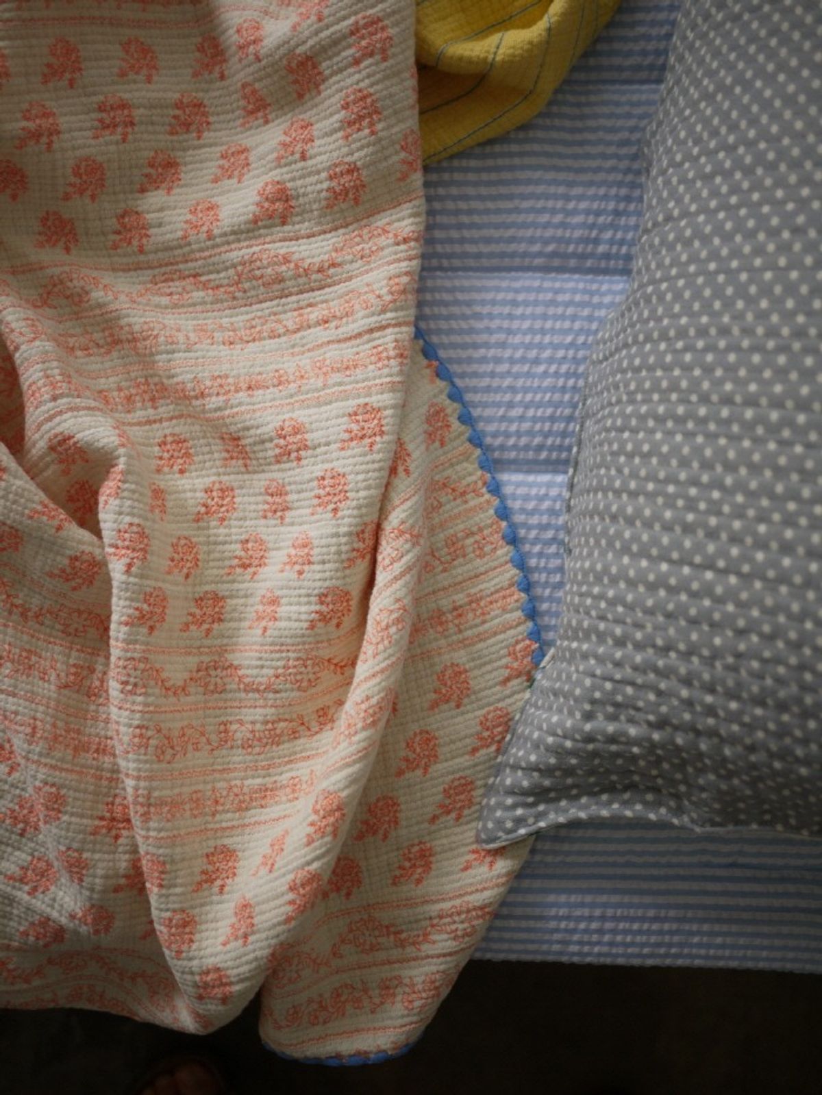 봄봄패브릭스(BOMBOM FABRICS) 3중 면거즈 블랭킷 여름이불
