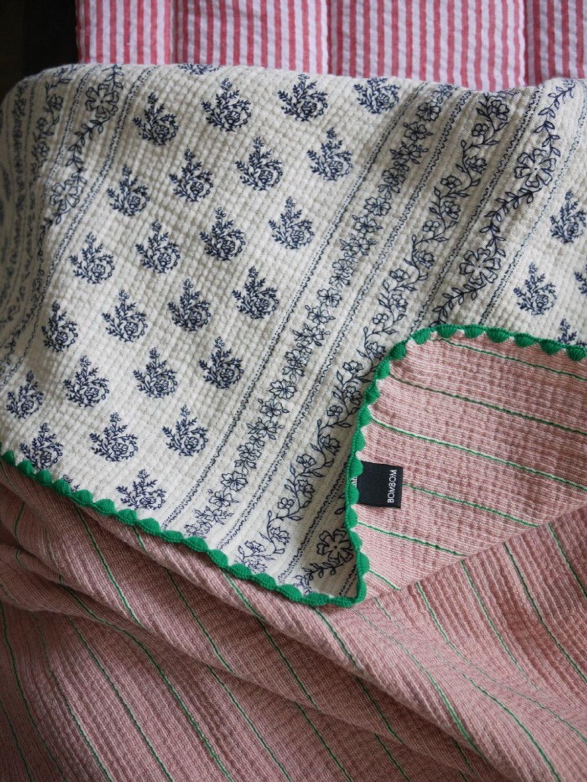 봄봄패브릭스(BOMBOM FABRICS) 3중 면거즈 블랭킷 여름이불