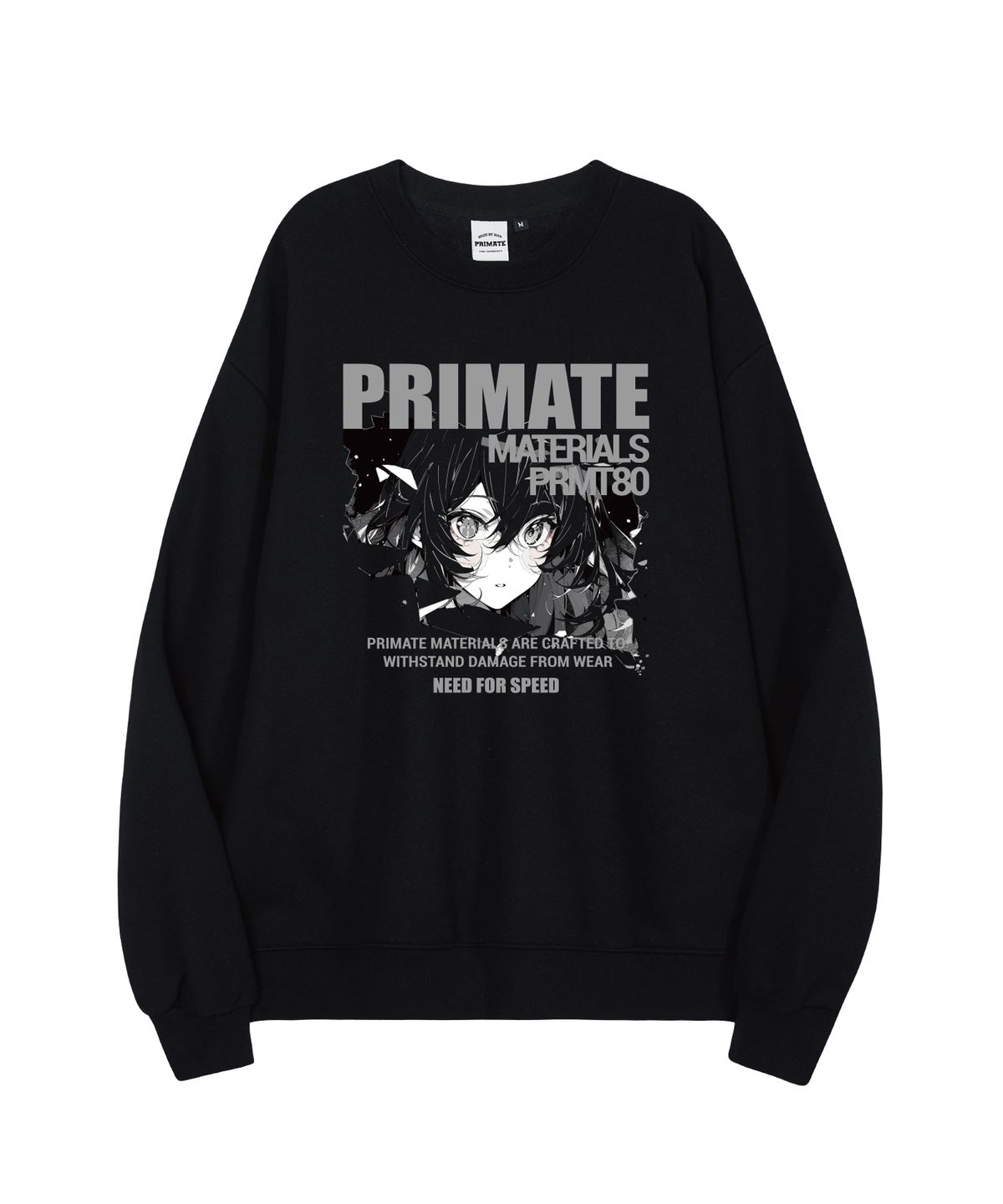 프라임에이트(PRIMATE) [기모/NO기모] WINTER 오버핏 맨투맨 6 COLORS