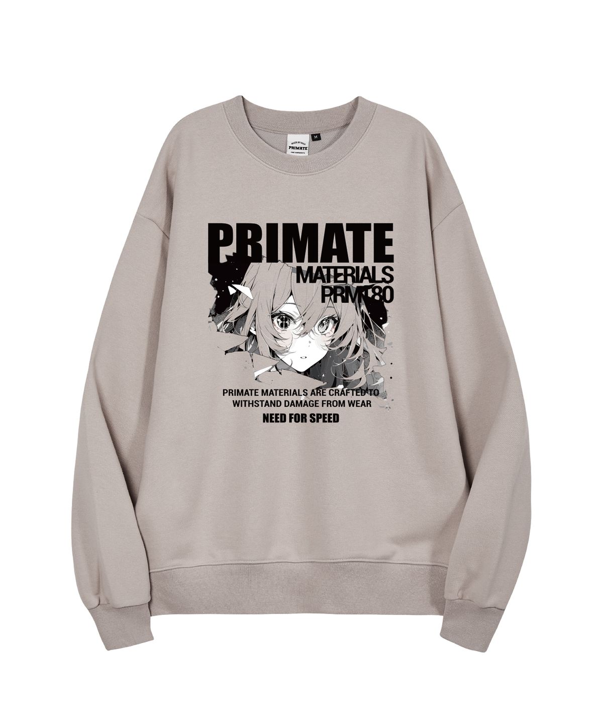 프라임에이트(PRIMATE) [기모/NO기모] WINTER 오버핏 맨투맨 6 COLORS