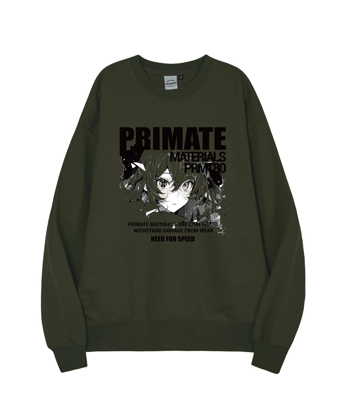 프라임에이트(PRIMATE) [기모/NO기모] WINTER 오버핏 맨투맨 6 COLORS