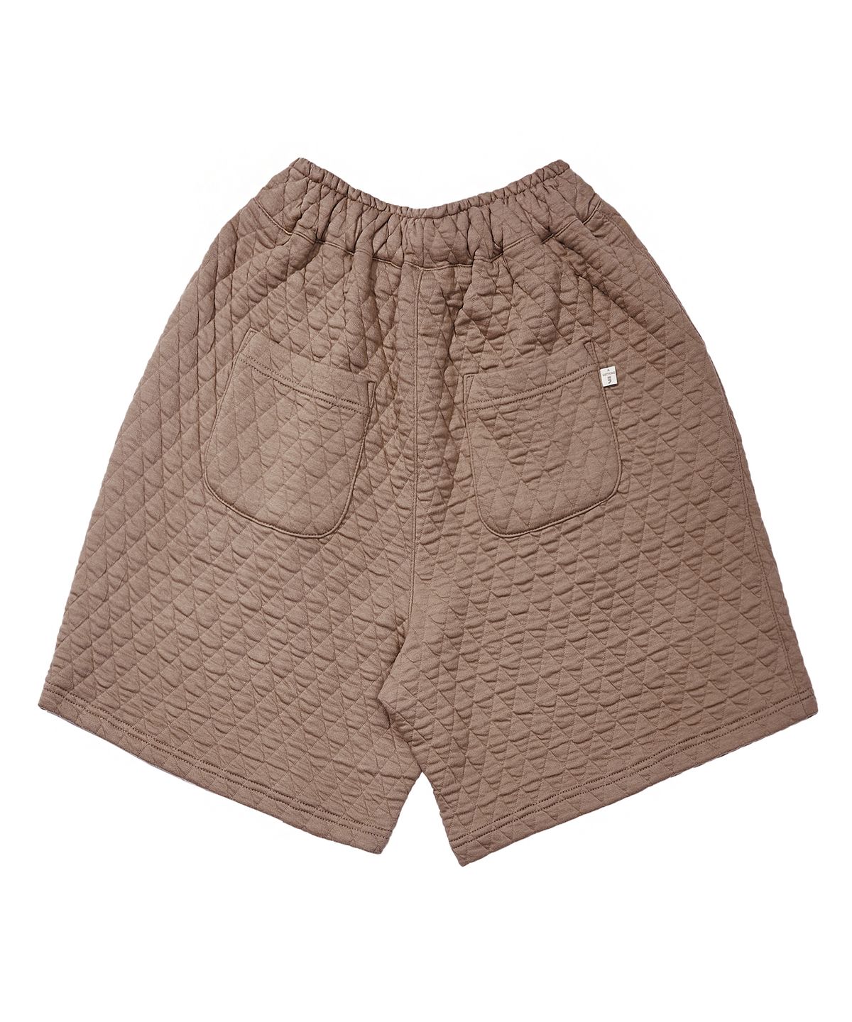 어낫띵(A NOTHING) VINTAGE DIA-QUILTING WIDE 1/2 PANTS (Beige)