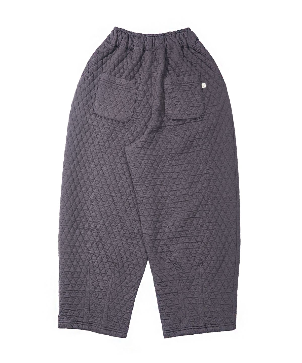 어낫띵(A NOTHING) VINTAGE DIA-QUILTING BALLOON PANTS (Charcoal)
